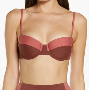 Veronica Beard Dyer Underwire Bikini Top